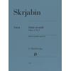 SKRJABIN 斯克里亚宾 钢琴练习曲 Etüde cis-moll op. 2 Nr. 1 HN 1594