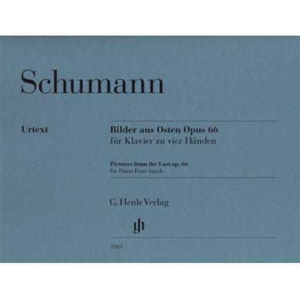 SCHUMANN 舒曼 东方画卷 op. 66--钢琴四首联弹 HN 1263