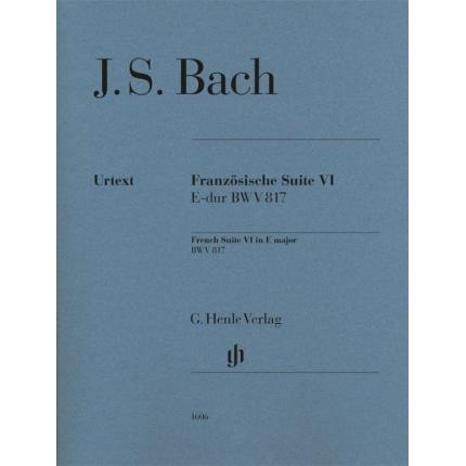  J S BACH 巴赫 E大调第六法国组曲 BWV 817 HN 1606