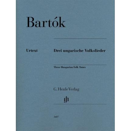  BARTÓK 巴托克 三首匈牙利民歌 HN 1407