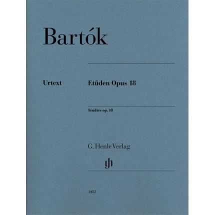BARTÓK 巴托克 练习曲op. 18 HN1412