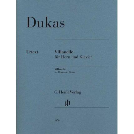  DUKAS 杜卡斯 村歌--为F调圆号和钢琴而作 HN 1170