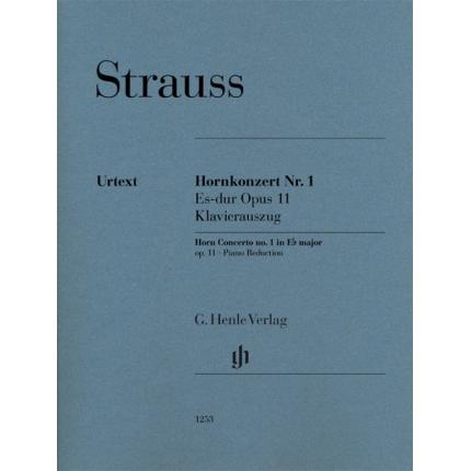 理查德·施特劳斯 降E大调第1圆号协奏曲op. 11--为圆号和管弦乐队而作 HN 1253