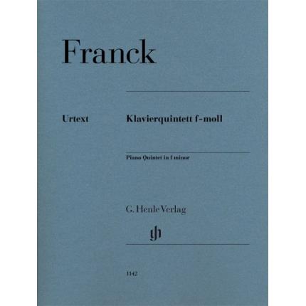  FRANCK 弗朗克 f小调钢琴五重奏 HN 1142