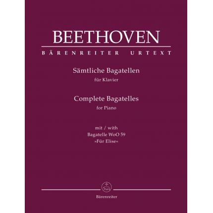  Beethoven 贝多芬 钢琴小品全集 BA09649