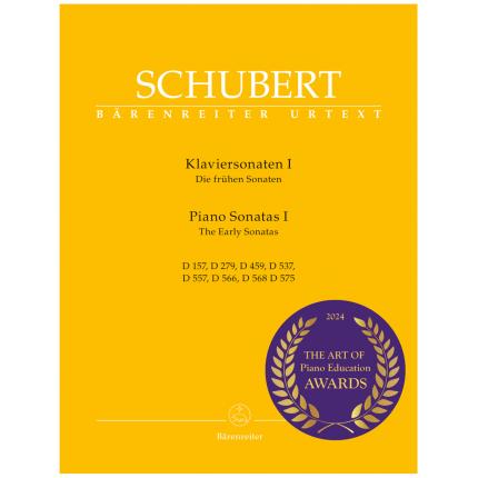  Schubert 舒伯特 钢琴奏鸣曲 I（早期奏鸣曲） BA09642