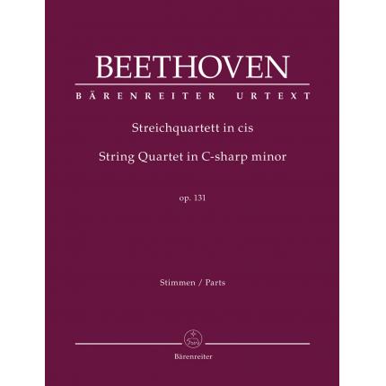  Beethoven 贝多芬 升c小调弦乐四重奏op. 131 BA09031