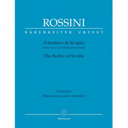 Rossini罗西尼 歌剧《塞维利亚理发师》 (钢琴伴奏谱) 精装 BA10506-92