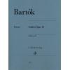 BARTÓK 巴托克 练习曲op. 18 HN1412