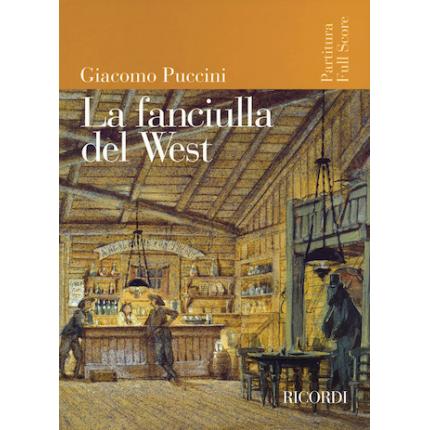 Puccini 普契尼 西部女郎（歌剧总谱）HL 50486073