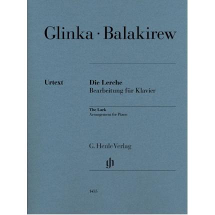 巴拉基列夫 云雀 BALAKIREV The Lark (Mikhail Glinka) HN 1455