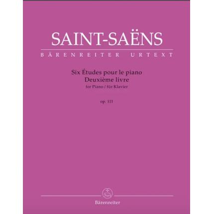  Saint-Saëns 圣-桑 六首钢琴练习曲 第二册 op. 111 BA11855