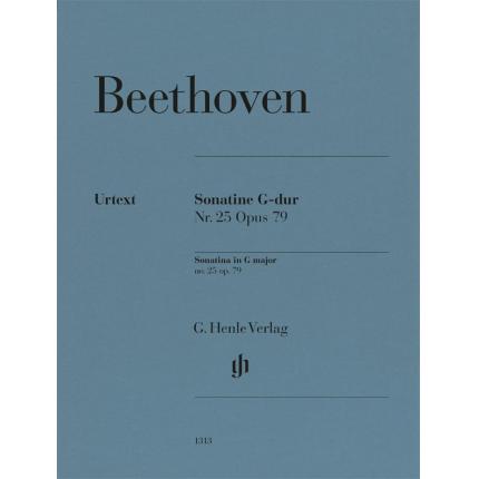  贝多芬 G大调第25钢琴奏鸣曲（小奏鸣曲）op. 79 HN 1313