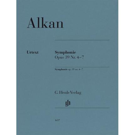  ALKAN 阿尔康 交响曲 op. 39 Nr. 4–7--钢琴独奏 HN 1657