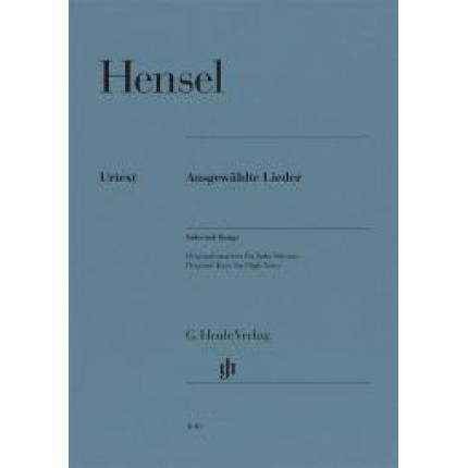  FANNY HENSEL 范妮·亨塞尔 歌曲集  HN 1610