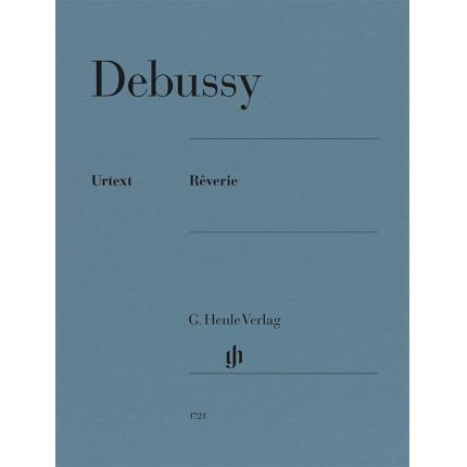 DEBUSSY 德彪西 冥想曲--钢琴独奏作品 HN 1721