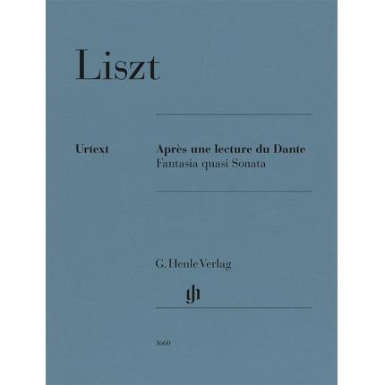 LISZT 李斯特 但丁读后感——似奏鸣曲般的幻想曲 HN 1660