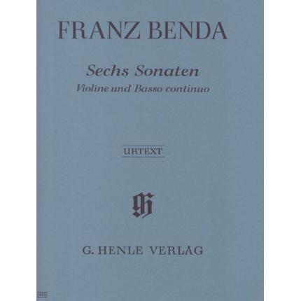  FRANZ BENDA 弗朗茨·本达 6首小提琴奏鸣曲 HN 455
